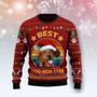 Dachshund Best Dog Mom Ever Ugly Christmas Sweater