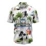 Dalmatian Hawaiian Shirt, Dog Hippie Car Palm Vacation Aloha Shirt For Men Women - Perfect Gift For Dog Lovers, Husband, Boyfriend, Friend, Wife