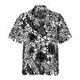 Deer Skull Hawaiian Shirt, Deer Skull Crystal Flower Seamless Pattern Hawaiian Shirt, Flower Hawaiian Shirt - Gift For Men Women, Friends, Family