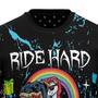 Dinosaur Unicorn Ride Hard Ugly Christmas Sweater