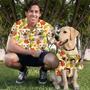 Dog Custom Hawaiian Shirt - Custom Photo Pet Leaves Pattern Cream Personalized Hawaiian Shirt - Perfect Gift For Dog Lovers, Friend, Family