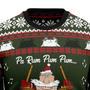 Drum Solo Ugly Christmas Sweater For Men And Women