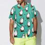 Duck Hawaiian Shirt, Ducks In Tiffany Blue Aloha Shirt For Men Women - Perfect Gift For Duck Lovers, Husband, Boyfriend, Friend, Family