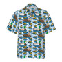 Duck Hawaiian Shirt, Rouen Duck Family Swimming Aloha Shirt For Men Women - Perfect Gift For Duck Lovers, Husband, Boyfriend, Friend, Family