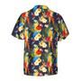 Flower And Parrot Hawaiian Shirt, Colorful Summer Aloha Shirts For Men Women, Perfect Gift For Husband, Wife, Boyfriend, Friend