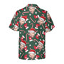 Funny Custom Face Christmas Pattern Seamless Hawaiian Shirt, Custom Photo Hawaiian Shirt - Personalized Summer Gifts For Men, Women