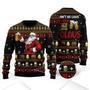 Funny Drinking With Claus Ugly Christmas Sweater For Men & Women