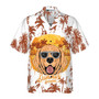 Golden Retriever Hawaiian Shirt, Golden Retriever Summer Pradise, Tropical Palm Aloha Shirt For Men - Perfect Gift For Golden Retriever Lovers