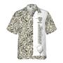 Golf Hawaiian Shirt Custom Name, Dollar Pattern Colorful Summer PersonalizedAloha Hawaiian Shirt For Men Women, Gift For Friend, Family, Husband, Wife