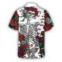 Grateful Dead Skull Hawaiian Shirt - Perfect Gift For Friend, Family