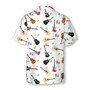 Guitar Musical Note Aloha Hawaiian Shirt For Summer, Colorful Hawaiian Shirt Outfit For Men Women, Gift For Friend, Team, Family, Music Guitar Lover