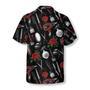 Hairdresser Hawaiian Shirt - Hairdresser Tools, Red Roses Aloha Shirt For Men - Perfect Gift For Hairdresser, Husband, Boyfriend, Family, Friends