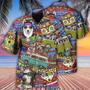 Hippie Dog Aloha Hawaii Shirt - Dogs Love Cool Life Style Hawaiian Shirt For Summer - Perfect Gift For Dog Lovers, Friend, Family
