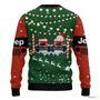 Hobby Jeep Car Christmas Ugly Sweater