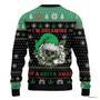 Hobby Skull Weed I Am Dreaming Of A Green Ugly Christmas Sweater