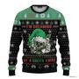 Hobby Skull Weed I Am Dreaming Of A Green Ugly Christmas Sweater