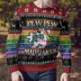 Hobby Unicorn LGBT Pew Pew Ugly Christmas Sweater