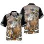 Hunting Custom Name Hawaiian Shirt, Personalized Deer Animals Aloha Shirts For Men Women, Perfect Gift For Husband, Wife, Boyfriend, Friend