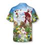 Jesus Hawaiian Shirt - Happy Easter Jesus Is Risen Hawaiian Shirt, Bunny Hawaiian Shirt - Perfect Gift For Lover, Friend, Family