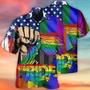 LGBT Aloha Hawaiian Shirt For Summer - LGBT Hand Love Is Love Hawaiian Shirt - Juneteenth Hawaiian Shirt - Perfect Gift For LGBT