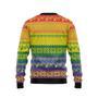 LGBT Gay Pride Happy Holigays Ugly Christmas Sweater