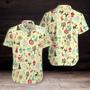 Merry Christmas Pattern Hawaiian Shirt, Christmas Mascot Hawaiian Shirt - Perfect Gift For Lover, Friend, Family