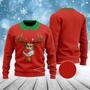 Merry Christmas Red Ugly Sweater For Men & Women