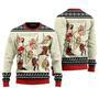 Nine Ladies Dancing Sexy Christmas Ugly Sweater For Men & Women