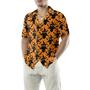 Owl Halloween Pattern Shirt For Men Hawaiian Shirt - Perfect Gift For Lover, Friend, Family