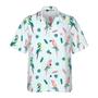 Parrot And Exotic Leaves Hawaiian Shirt, Colorful Summer Aloha Shirts For Men Women, Perfect Gift For Husband, Wife, Boyfriend, Friend