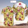 Personalized Name Merry Christmas Santa Claus Custom Hawaiian Shirt - Perfect Gift For Lover, Friend, Family