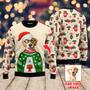 Photo Inserted Dog Christmas Sweaters For Men & Women