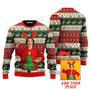 Photo Inserted On Vintage Tacky Christmas Sweaters For Men & Women