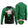 Pig Farm St Patricks Day Ugly Christmas Sweater For Men & Women