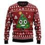 Poop Christmas Tree Emoji Funny Ugly Sweater