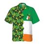 Products Gold Coins Shamrock Saint Patrick's Day Irish Ireland Flag Hawaiian Shirt, Colorful Summer Aloha Shirts For Men Women, Perfect Gift For Husband, Wife