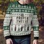 Proper Twelve Irish Whiskey Ugly Christmas Sweater