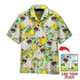 Pug Hawaiian Shirt Custom Photo - Funny Dog Lemon Tropical Personalized Hawaiian Shirts - Perfect Gift For Dog Lovers, Family, Friends