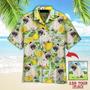 Pug Hawaiian Shirt Custom Photo - Funny Dog Lemon Tropical Personalized Hawaiian Shirts - Perfect Gift For Dog Lovers, Family, Friends