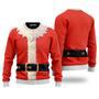 Santa Claus Costume Cosplay Pattern Ugly Christmas Sweater For Men & Women