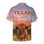 Texas Longhorn Bull Hawaiian Shirt, Texas The Lone Star State, Unique Texas, Texas Lovers, Summer Aloha Shirt Perfect Gift For Men Women