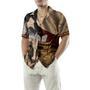 Texas State Map Pattern Texas Flag Hawaiian Shirt, Don't Mess With Texas Longhorns, Summer Aloha Shirt Perfect Gift For Men Women