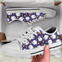 Counting Sheep To Fall Asleep Pattern Low Top Shoes