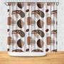 Basic Style Minimalist Abstract Boho Seamless Pattern Shower Curtain