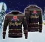 Black Crown Royal Ugly Christmas Sweater, Crown Royal Whisky Woolen Sweatshirt, Whisky Logo All Over Print Sweater