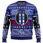 Christmas Through Time And Space Doctor Who Ugly Christmas Sweater, Ugly Christmas Sweater For Men Women