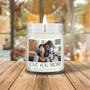 Custom Love You Mom Candle | Custom Photo | Gift For Mom | Personalized Mothers Day Candle |