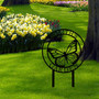 Custom Metal Garden Sign with Stakes, Metal Yard Art, Personalized Butterfly Home Garden Decor