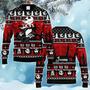 Customized Jack And Zero Nightmare Before Xmas Ugly Xmas Sweater, Jack Skel-lington Sweatshirt