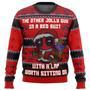 Deadpool Jolly Red Guy Ugly Christmas Sweater, Ugly Christmas Sweater For Men Women